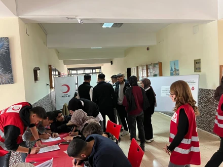 Yüksekokulumuzda Kızılay Kan Bağışı Etkinliği Düzenlendi